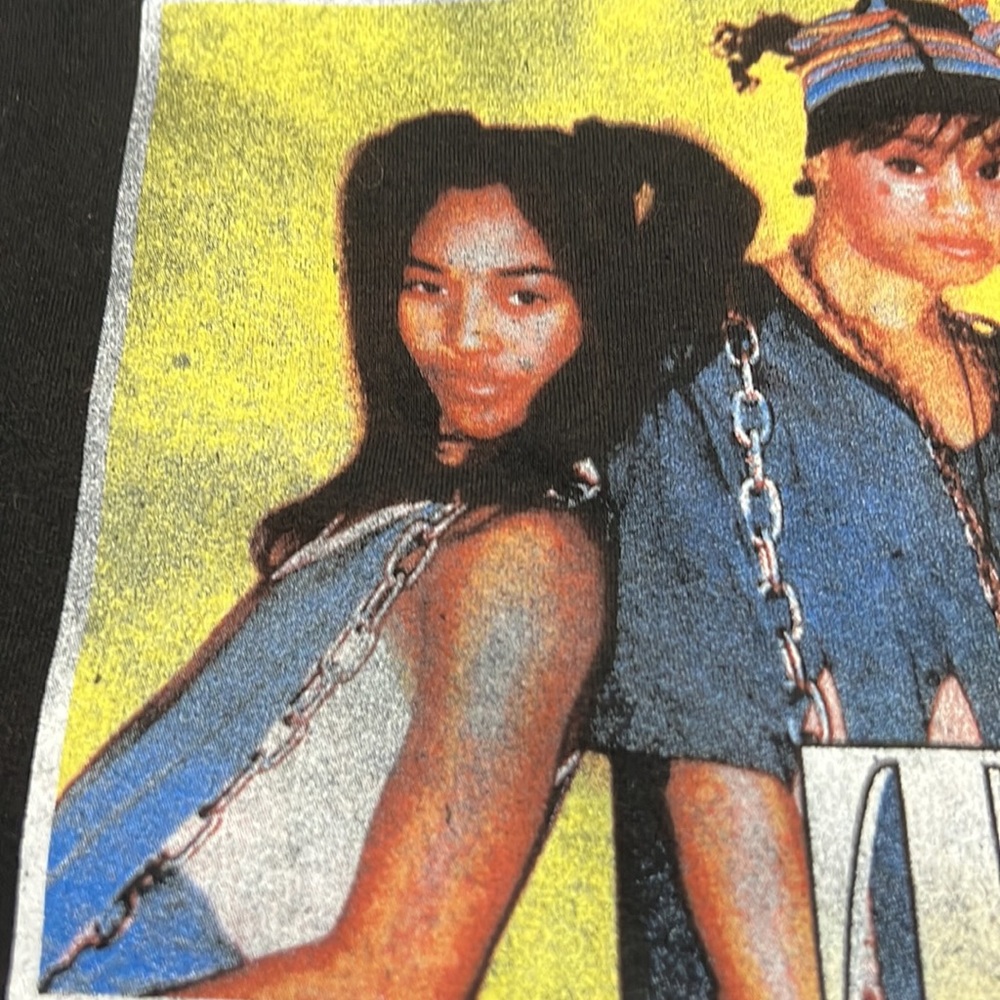 TLC Black Gildan Heavy Blend Crew Neck Sweatshirt Sz M GUC - Picture 6 of 11